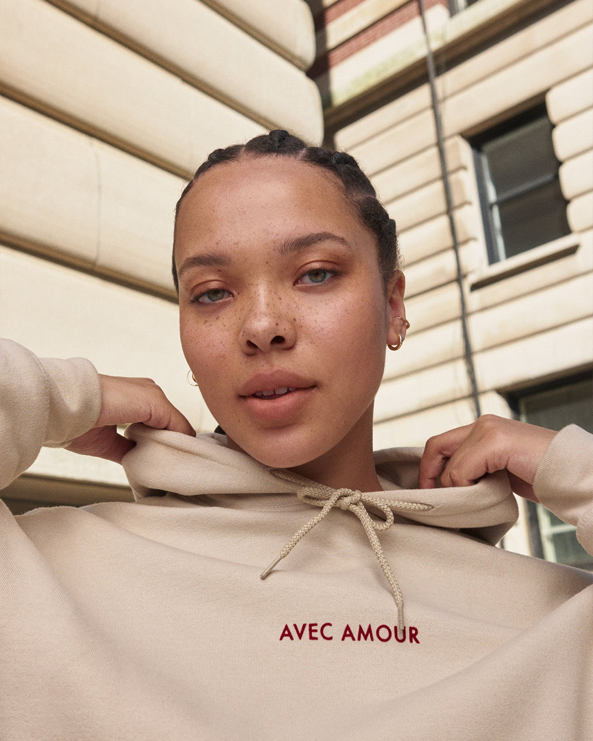 'Avec Amour' Hoodie
