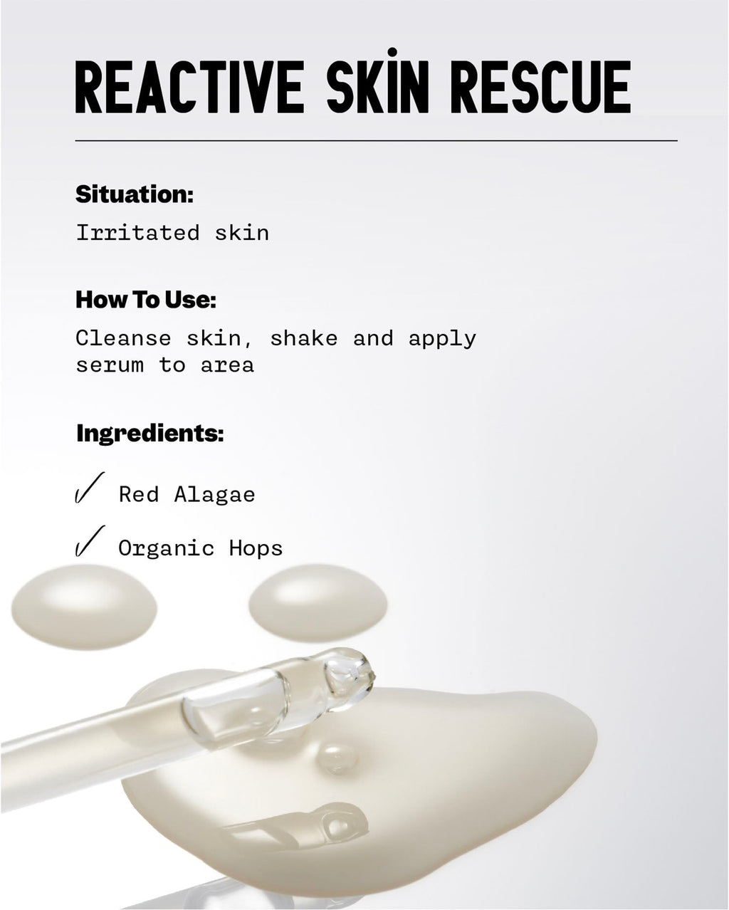 Sérum Superlatif - Reactive Skin Rescue