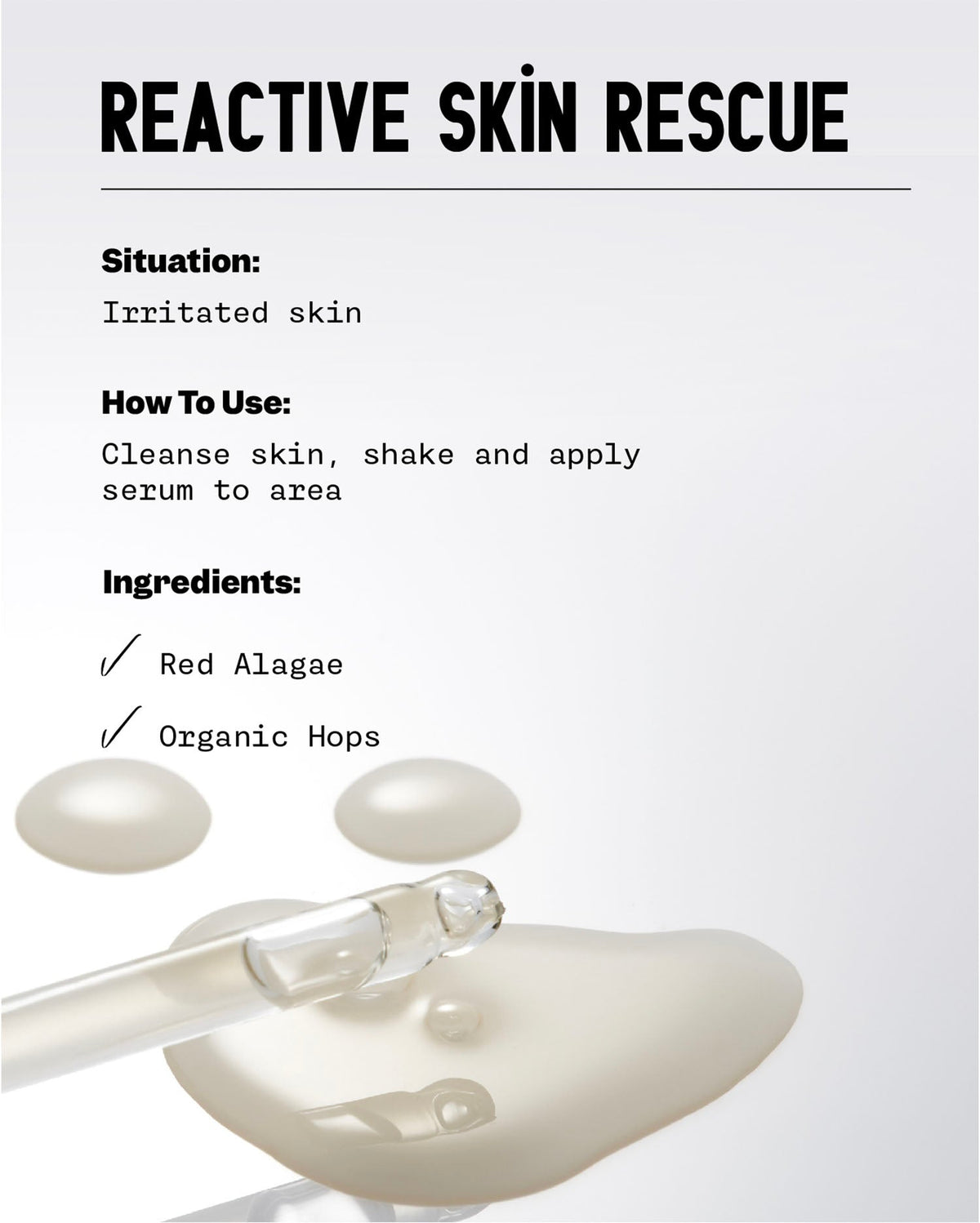 Sérum Superlatif - Reactive Skin Rescue