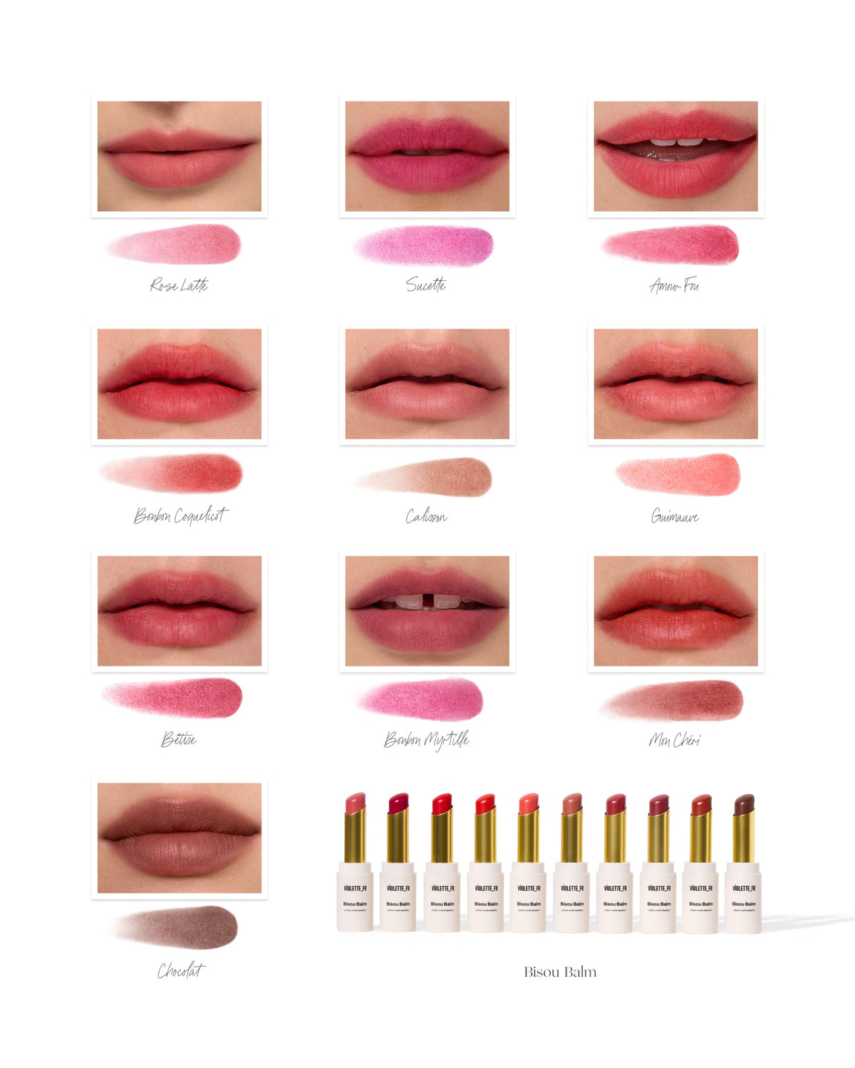 Bisou Balm Trio