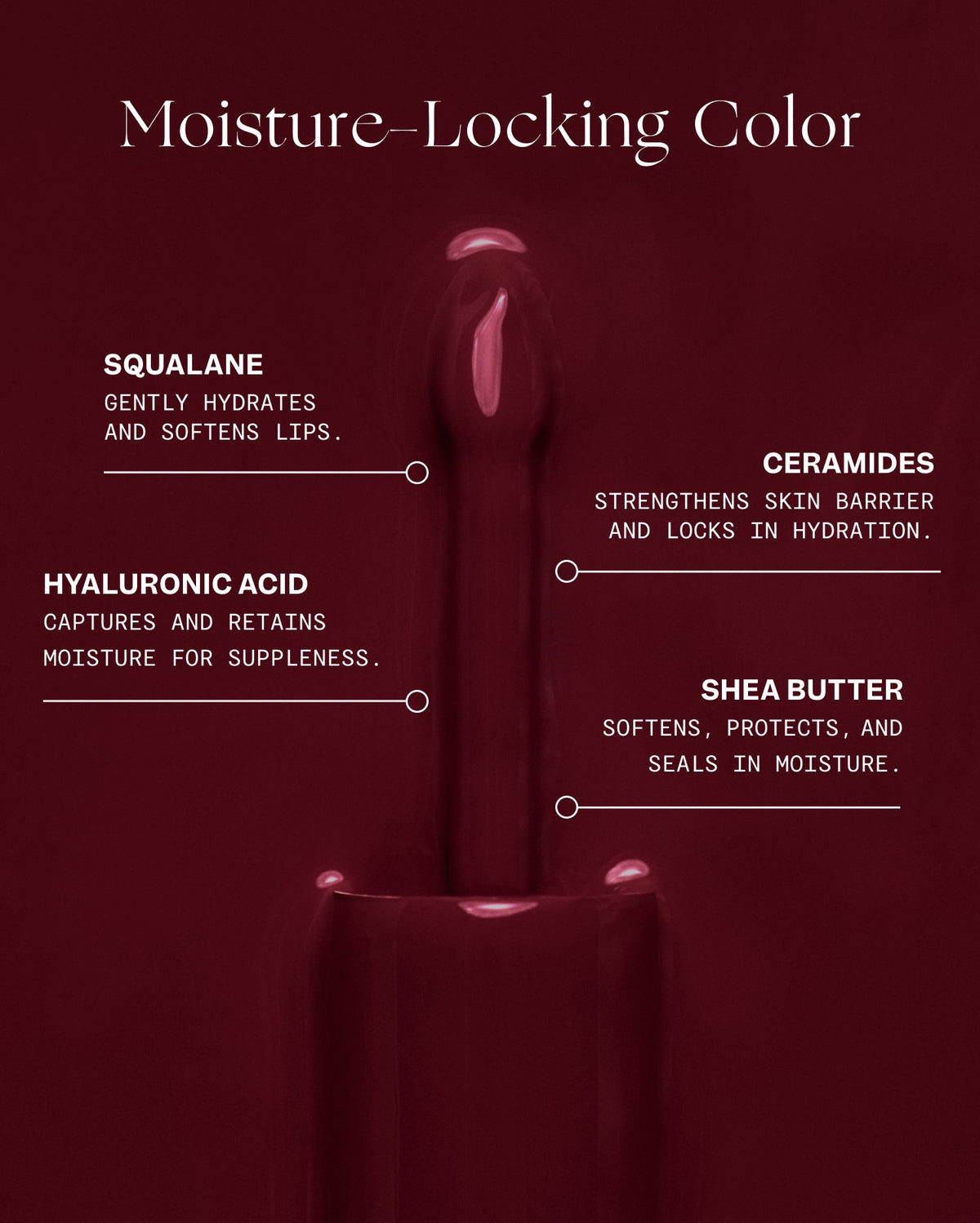 Lip Nectar - Amarante Noire